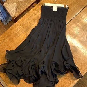 Strapless cocktail dress, NWT, black